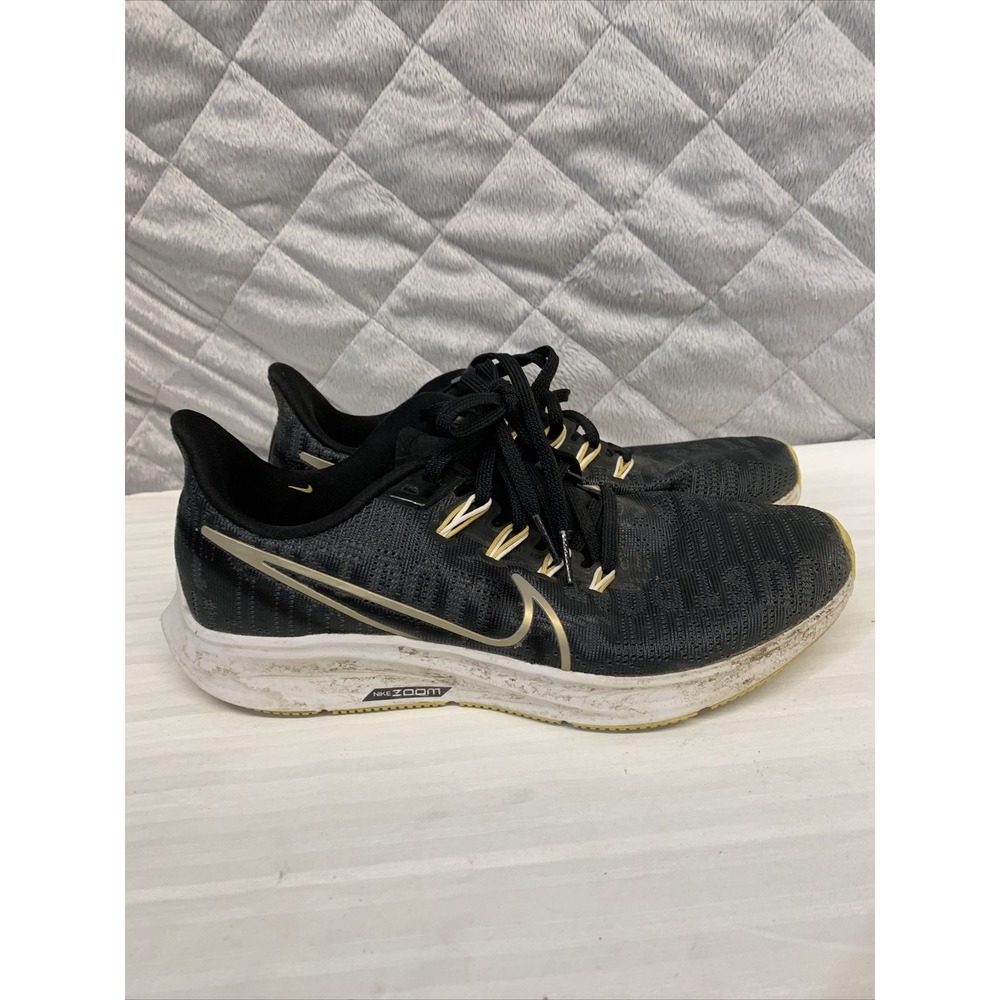 Nike Shoes Women's 7.5 Zoom Running Black Discus Track Field Swoosh Rival‎